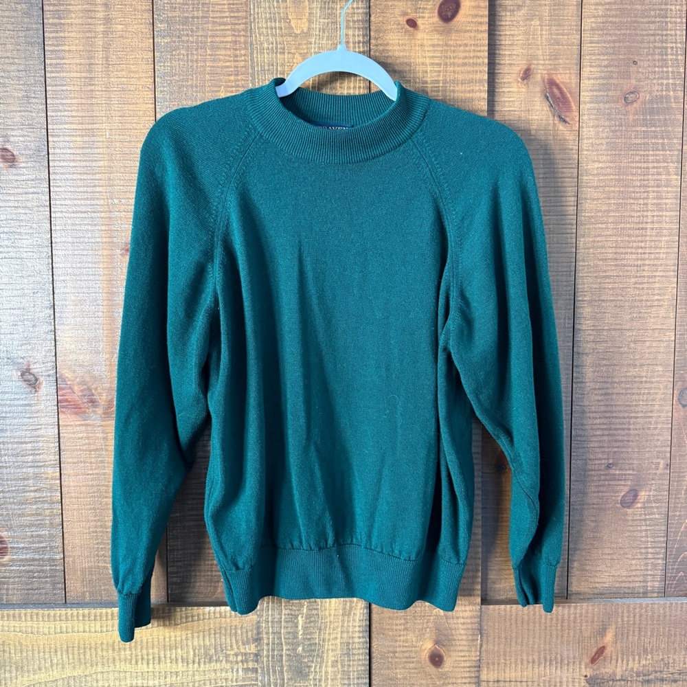 STRAVEN 100% Merino Wool Women's Crew Neck Sweater